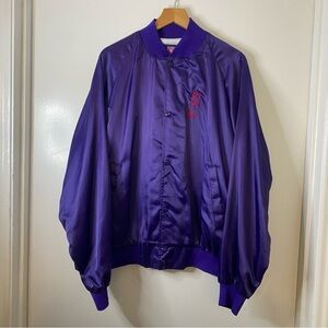 Vintage Red Hat Ladies 90s Windbreaker Jacket Size M